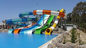 حديقة المياه للترفيه الجاذبية الألعاب المائية اللعب ركوبات المعدات المنزلق للأطفال حمام السباحة