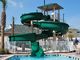 حمام سباحة خاص ألعاب زجاجي ألياف الزجاج المنزلق المياه المنتزه الترفيهي الألعاب الركوب الملعب الداخلي الأطفال