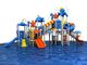 OEM أرضية ألعاب في الهواء الطلق أطفال أنابيب بلاستيكية كبيرة المياه المنزلقات