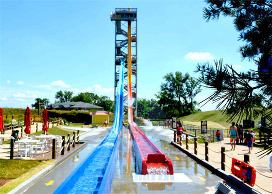 20M Speed ​​Kamikaze Water Slide حمام سباحة منزلق كومبو للبالغين