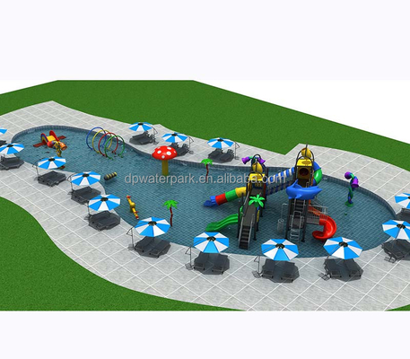 سعر جيد Water Play Equipment Manufacturer Customized 350SQM Children Aqua Park Design for Hotel and Resort الانترنت