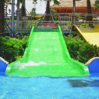 سعر جيد Customized Colorful Water Slide Fiberglass Swimming Pools Suitable Family Small Amusement Park Gardens Inground Pools 2D Design الانترنت