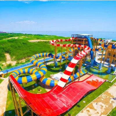 سعر جيد Commercial Fiberglass Shaped Skyward Spiral Tornado Small And Large Water Slide The Best Way To Attract More Customers To Your Water Park الانترنت