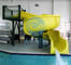 حمام سباحة أصفر مفتوح لولبي منزلق 2.2 متر عالي الألياف الزجاجية حسب الطلب