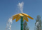 أكوا بارك ووتر سبلاش الوسادة الملونة على شكل زهرة نافورة مائية بارتفاع 3.0 متر