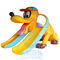مزدوج Flume Mini Pool Slide Fiberglass Children Swimming Pool Dog Slide Anti UV