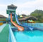 الكبار Kamikaze Water Slide 12M Anti UV Fiberglass Water Theme Park Rides