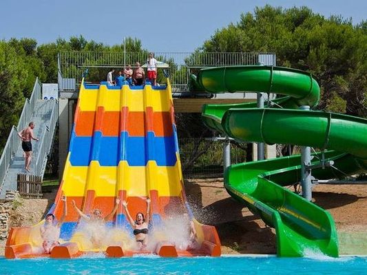 Water Park Slide الشريحة المخصصة لحمام السباحة للبالغين والأطفال