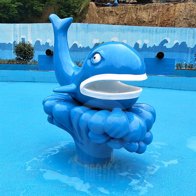ملعب للأطفال في Spanish Hotel Apartment ، ديكور Whale Spray Park