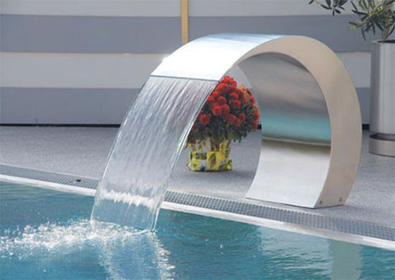 سعر جيد ملحقات حمام سباحة SPA معدات التدليك الفولاذ المقاوم للصدأ مجموعة كاملة نافورة شلالات الانترنت