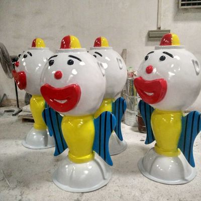 سعر جيد حديقة المياه للأطفال المياه تبرج المعدات المهرج الرأس الكبير للأطفال حمام سباحة الانترنت