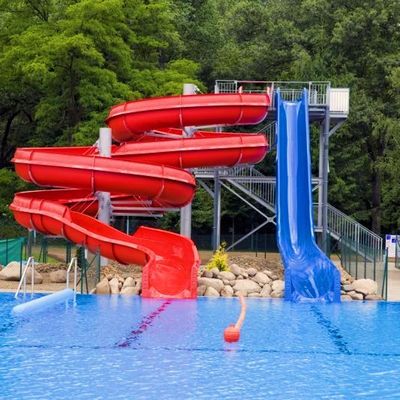 بيت المياه حديقة مائية من الألياف الزجاجية