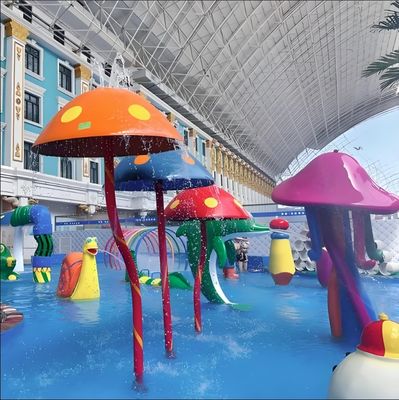 سعر جيد مصابيح الفطر الصغيرة من الألياف الزجاجية لآلات الترفيه للأطفال الانترنت