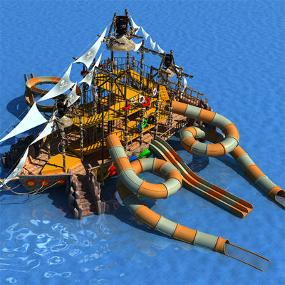 سلايد الحديقة المائية من الألياف الزجاجية