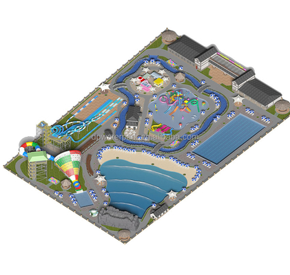 سعر جيد 20000 SQM Aqua Park Design Master Plan Custom Water Theme Park Design for Resorts الانترنت