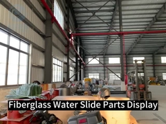 1.5 متر ارتفاع FRP حمام سباحة الشريحة المياه الأسرة المياه الزرقاء الشريحة المضادة للصدأ