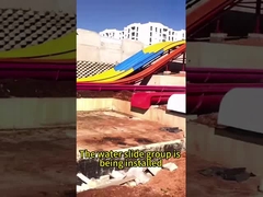 OEM ألعاب المياه للأطفال ومعدات الترفيه، مجموعة شرائح الألياف الزجاجية