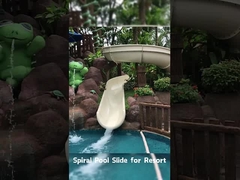 OEM حديقة المياه للأطفال حديقة اللعب سلايدات الألياف الزجاجية، حمام سباحة تجاري ركوبات ترفيهية